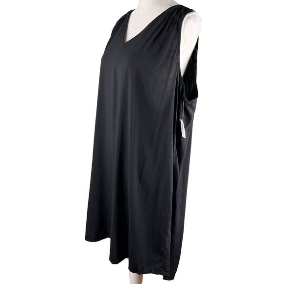 Old Navy Dress Black Sleeveless XXL Back Cutout New - Picture 3 of 11